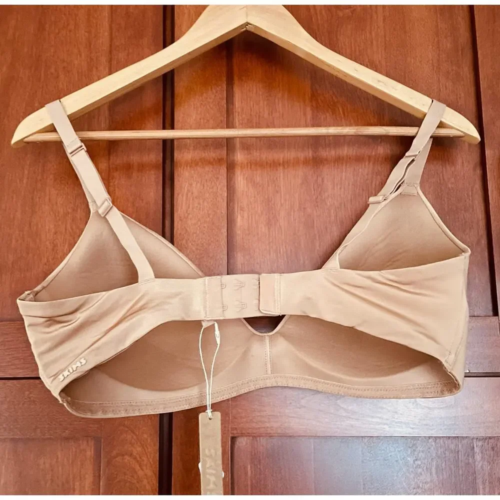 Skims Wireless Form Lightly Lined Bra Ochre Size 38D